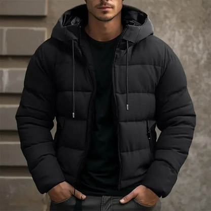 Paul | Men's Padded Hooded Quilted Puffer Jacket