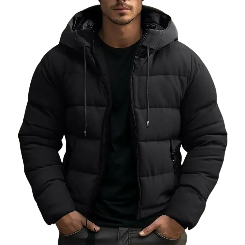 Paul | Men's Padded Hooded Quilted Puffer Jacket