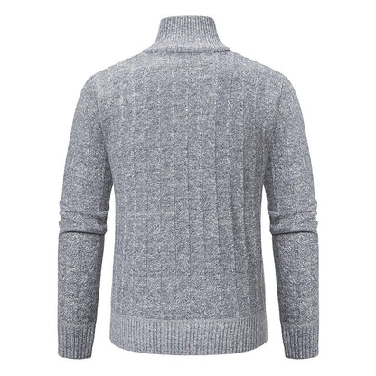 Ronald | Men's Quarter-Zip Cable Knit Jumper