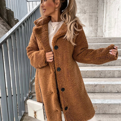 Sloane | Women's Oversized Teddy Coat