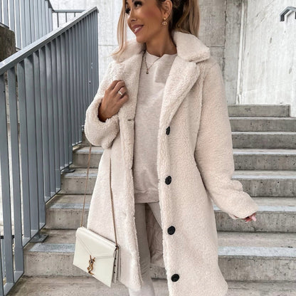 Sloane | Women's Oversized Teddy Coat