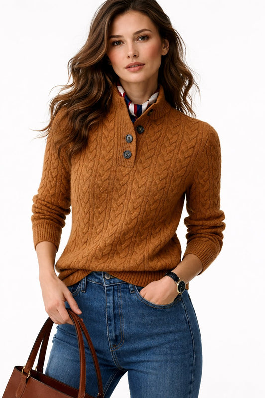 Madison | Women's Cable Knit Wool Blend Jumper