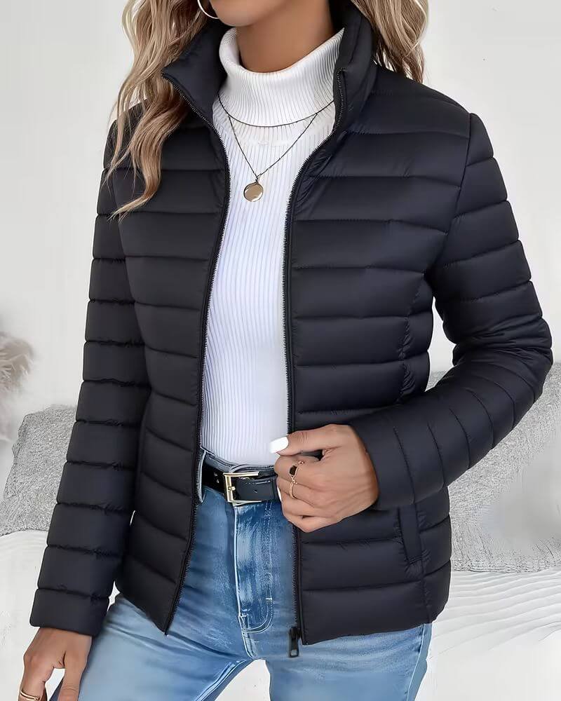 Grace | Women's Cropped Lightweight Quilted Puffer Jacket