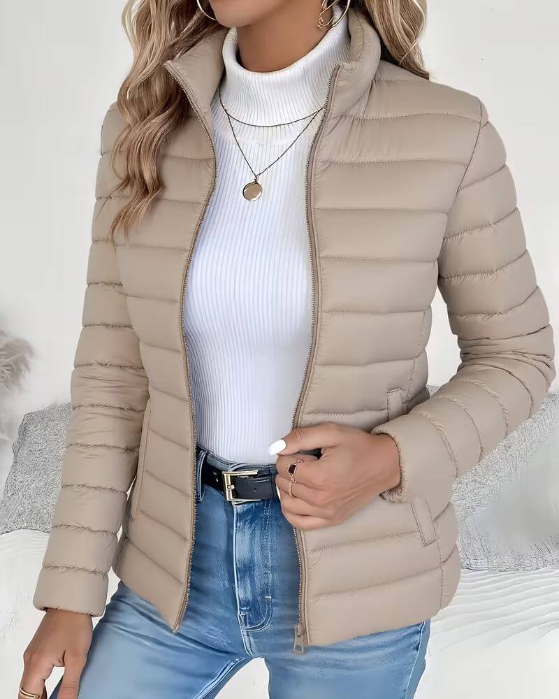 Grace | Women's Cropped Lightweight Quilted Puffer Jacket