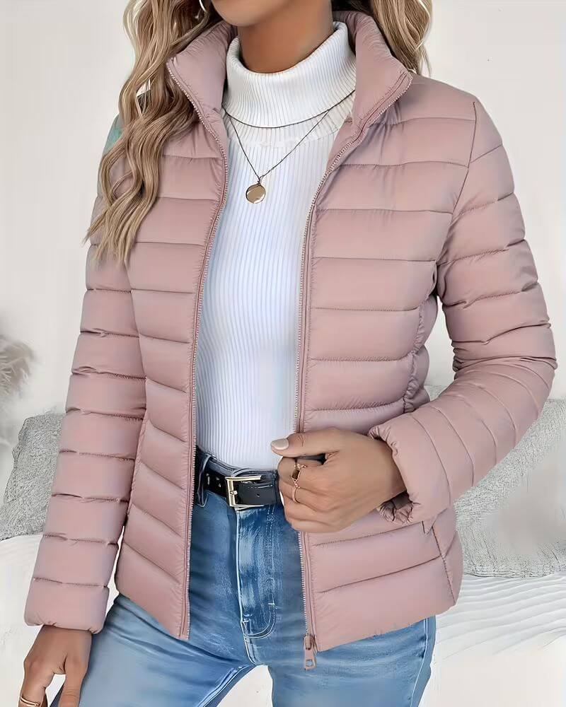 Grace | Women's Cropped Lightweight Quilted Puffer Jacket