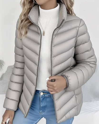 Grace | Women's Cropped Lightweight Quilted Puffer Jacket